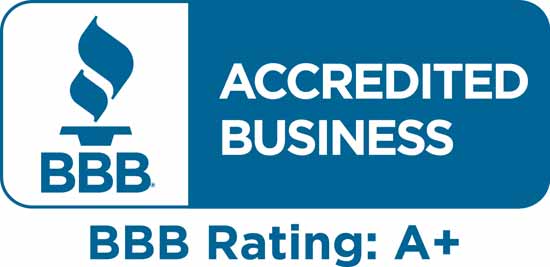 Better business bureau logo with a plus rating.jpg