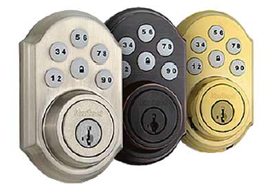 Push button door locks